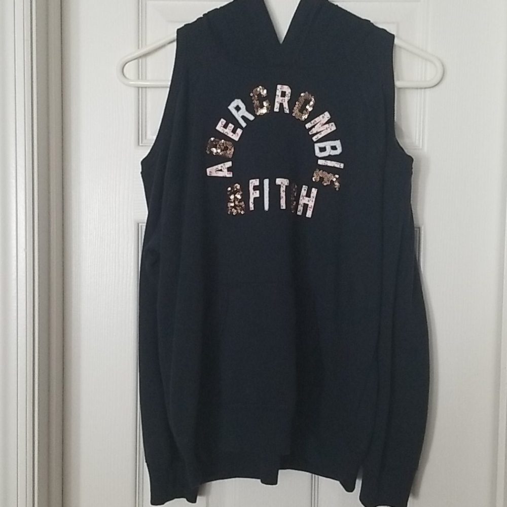 Girls Abercrombie  shoulder  cut out sweater